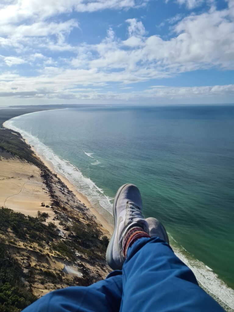 澳洲彩虹海灘 飛行傘 Rainbow beach paragliding