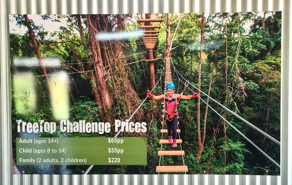 黃金海岸TREETOP CHALLENGE