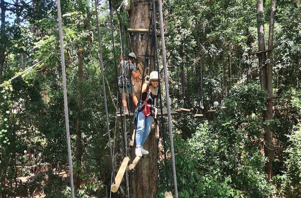 黃金海岸TREETOP CHALLENGE_Maxine wandering