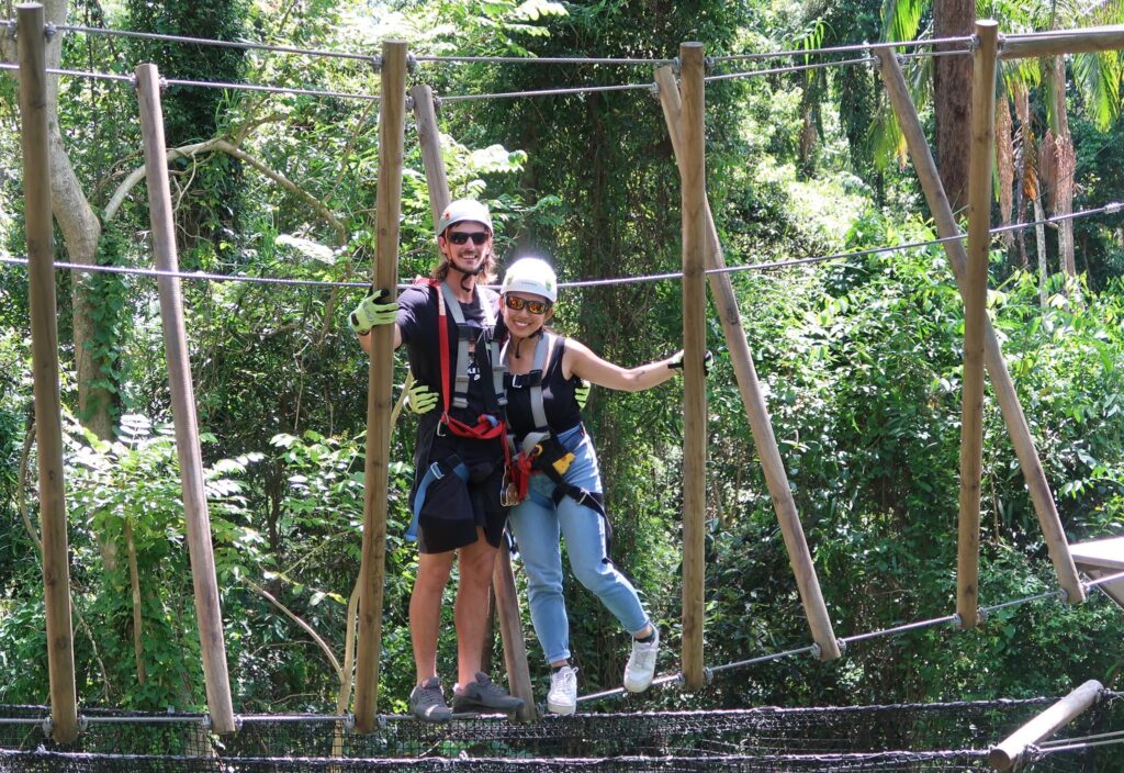 黃金海岸TREETOP CHALLENGE_Maxine wandering